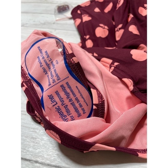 Kate Spade New York  Apple Toss Bunny Tie One Shoulder One-Piece - Picture 11 of 11